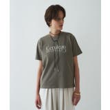 グレー(212) | ロゴプリントTシャツ|リサイクルポリエステル | cloenc
