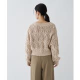 【手洗い可】クロシェ編みクロップドニットプルオーバー | cloenc | 詳細画像22
