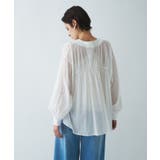 【セットアップ／手洗い可】スキッパーシアーブラウス | cloenc | 詳細画像5 
