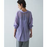 【2WAY】カシュクールシアーシャツ | cloenc | 詳細画像36 