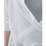 【2WAY】カシュクールシアーシャツ | cloenc | 詳細画像48 