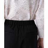 【セットアップ／オケージョン／マシンウォッシュ】ツイルイージータックパンツ | cloenc | 詳細画像15 