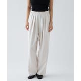 【セットアップ／オケージョン／マシンウォッシュ】ツイルイージータックパンツ | cloenc | 詳細画像23 