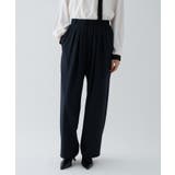 ネイビー(094) | 【セットアップ／オケージョン／マシンウォッシュ】ツイルイージータックパンツ | cloenc