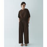 【接触冷感／UVカット／マシンウォッシュ】エアリークロスストレートパンツ | cloenc | 詳細画像9 