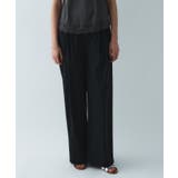 【接触冷感／UVカット／マシンウォッシュ】エアリークロスストレートパンツ | cloenc | 詳細画像12 