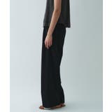 【接触冷感／UVカット／マシンウォッシュ】エアリークロスストレートパンツ | cloenc | 詳細画像14 