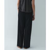 【接触冷感／UVカット／マシンウォッシュ】エアリークロスストレートパンツ | cloenc | 詳細画像15 