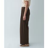 【接触冷感／UVカット／マシンウォッシュ】エアリークロスストレートパンツ | cloenc | 詳細画像18 