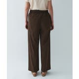 【接触冷感／UVカット／マシンウォッシュ】エアリークロスストレートパンツ | cloenc | 詳細画像19 