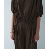 【接触冷感/UVカット/マシンウォッシュ】エアリーパフスリーブプルオーバー | cloenc | 詳細画像17