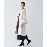 【セットアップ／オケージョン／手洗い可】フレアスリーブミドルコート | cloenc | 詳細画像16 