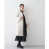 【セットアップ／オケージョン／手洗い可】フレアスリーブミドルコート | cloenc | 詳細画像3 