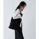 レースティアードトートバッグ | cloenc | 詳細画像1 