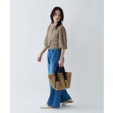 フリルハンドルリボントートバッグ | cloenc | 詳細画像3