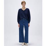 【手洗い可】Vネックラメガーターニット | cloenc | 詳細画像5 