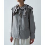 【マシンウォッシュ】ラッフルフリルブラウス | cloenc | 詳細画像18
