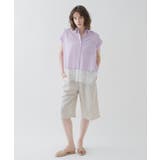 【ひんやり/体型カバー】レースフレンチスリーブブラウス | cloenc | 詳細画像8