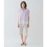 【ひんやり/体型カバー】レースフレンチスリーブブラウス | cloenc | 詳細画像9