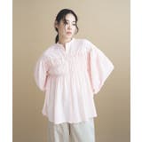 【マシンウォッシュ】シャーリング チュニックブラウス | cloenc | 詳細画像14