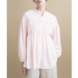 【マシンウォッシュ】シャーリング チュニックブラウス | cloenc | 詳細画像15