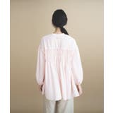【マシンウォッシュ】シャーリング チュニックブラウス | cloenc | 詳細画像27