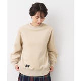 ベージュ(052) | 【ユニセックス・洗える】フリースプルオーバー | Dessin