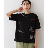 【リンクコーデ】刺繍Tシャツ | Dessin | 詳細画像10 