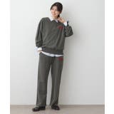 【ユニセックス/セットアップ可】ピグメント裏毛スウェット | Dessin | 詳細画像2