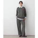 【ユニセックス/セットアップ可】ピグメント裏毛スウェット | Dessin | 詳細画像3