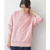 【ユニセックス/洗える】ケミカルウォッシュ裏毛トレーナー | Dessin | 詳細画像5 