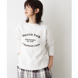 【ユニセックス/洗える】ネップ裏毛スウェットトレーナー | Dessin | 詳細画像1