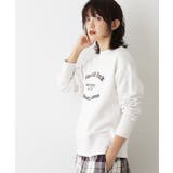 【ユニセックス/洗える】ネップ裏毛スウェットトレーナー | Dessin | 詳細画像2