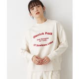 【ユニセックス/洗える】ネップ裏毛スウェットトレーナー | Dessin | 詳細画像5