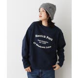 【ユニセックス/洗える】ネップ裏毛スウェットトレーナー | Dessin | 詳細画像9