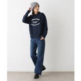 【ユニセックス/洗える】ネップ裏毛スウェットトレーナー | Dessin | 詳細画像10