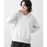 【ユニセックス/洗える】ネップ裏毛フーディートレーナー | Dessin | 詳細画像1 