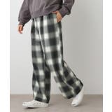 【ユニセックス/ウエストゴム】チェック柄パンツ | Dessin | 詳細画像2 