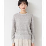 【ユニセックス】コットンリネン杢ニット | Dessin | 詳細画像9