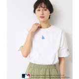 【ユニセックス】MLB/ロゴ入りTシャツ | Dessin | 詳細画像1