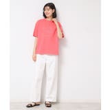 【ユニセックス・洗える】ピグメントロゴTシャツ | Dessin | 詳細画像10 