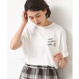 【ユニセックス・洗える】Deddy刺繍入り オーガニックコットンTシャツ | Dessin | 詳細画像2 