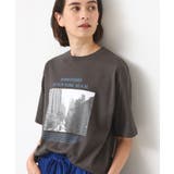 チャコールグレー(014) | 【ユニセックス・洗える】オーガニックコットンロゴ入りTシャツ | Dessin