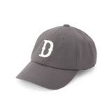 チャコールグレー(013) | 【ユニセックス／リンクコーデ】  ロゴ刺繍キャップ | Dessin