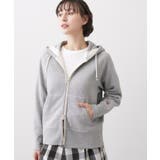 【ユニセックス/洗える】吊り裏毛フーデッドパーカー | Dessin | 詳細画像2 