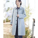 ブルー(092) | 【ユニセックス】シャンブレートレンチコート | Dessin