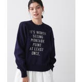 ネイビー(094) | 【ユニセックス/洗える】ロゴコットンジャカード | Dessin