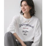 ホワイト(601) | 【洗える】コットンロゴロングTシャツ | Dessin