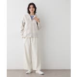 【ユニセックス/洗える】吊り裏毛フーデッドスウェット | Dessin | 詳細画像7