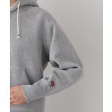 【ユニセックス/洗える】吊り裏毛フーデッドスウェット | Dessin | 詳細画像17